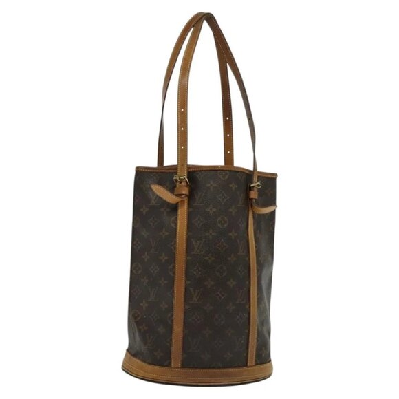 LOUIS VUITTON Monogram Bucket GM Shoulder Bag M42236 LV Auth 114530 - Picture 1 of 16